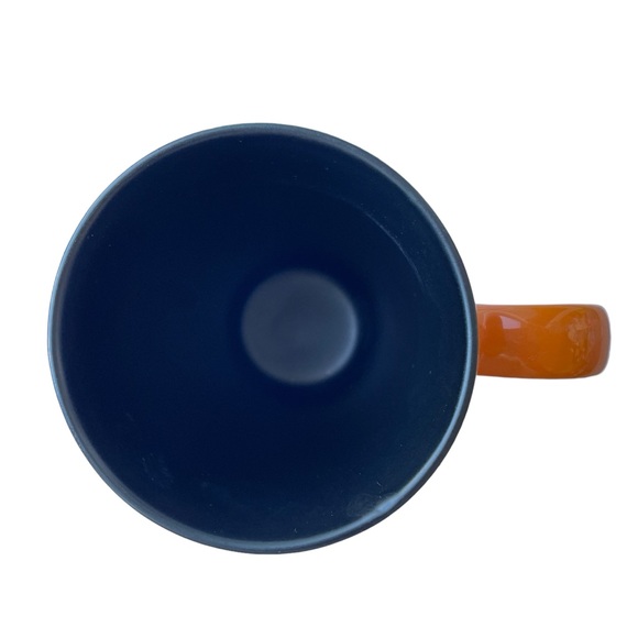 Halloween Tall 17 Oz Ceramic Mug Skeleton Black Cat Haunted House NEW - Picture 6 of 7